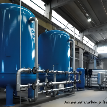 Activated Carbon used in food and beverage water filtration and processing systems