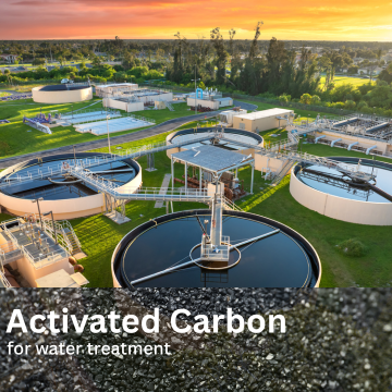 Activated Carbon used in water treatment, filtration, and purification systems