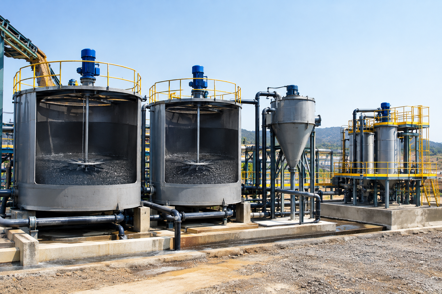 Carbon-in-Pulp CIP circuits for gold recovery using activated carbon