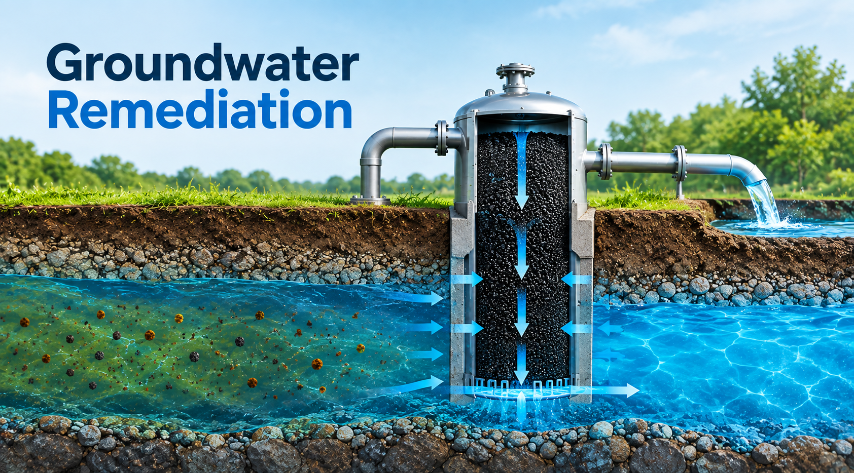 Groundwater Remediation Using Activated Carbon